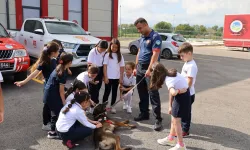 Sakarya İtfaiyesi'nden miniklere afet bilinci
