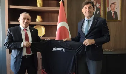 Türkiye Atletizm Federasyonu Asbaşkanı Cura'dan Mardin'de kurum müdürlerine ziyaret