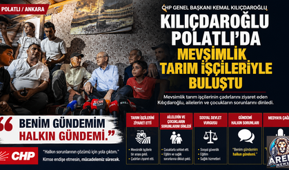 Kemal Kılıçdaroğlu Ankara'da Mevsimlik Tarım İşçileriyle Buluştu