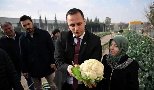 Bornova Kent Bostanı kadınların elinde yeşerdi