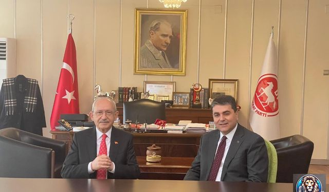 Kılıçdaroğlu’ndan Demokrat Parti Lideri Gültekin Uysal’a Ziyaret ve Tebrik