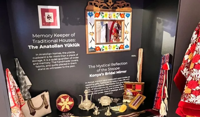 Konya'nın 'gelin aynası' New York'ta ilgi gördü