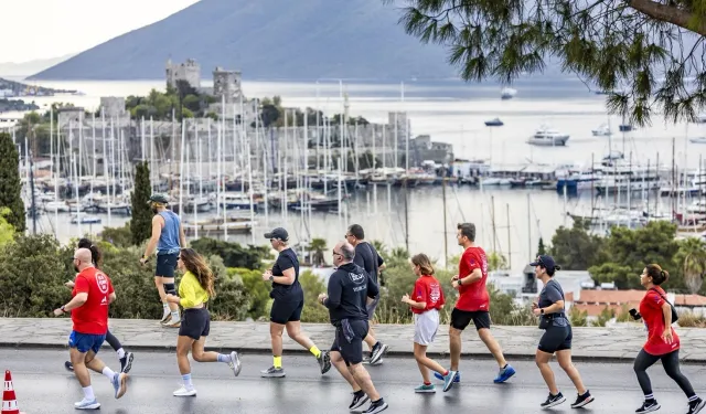 Muğla Bodrum'da yarı maraton heyecanı... 23 ülkeden 2.100 sporcu katılacak
