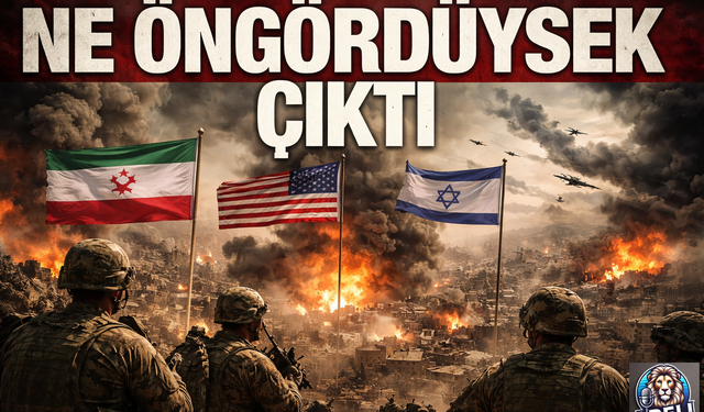 Ne Öngördüysek Çıktı