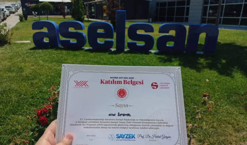 Yapay Zekâ Mühendislerinin tezi ASELSAN'da görücüye çıktı!