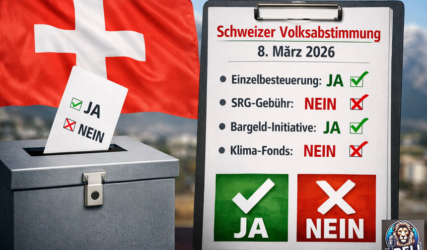 Schweiz stimmt ab: Zwei Vorlagen angenommen, zwei abgelehnt