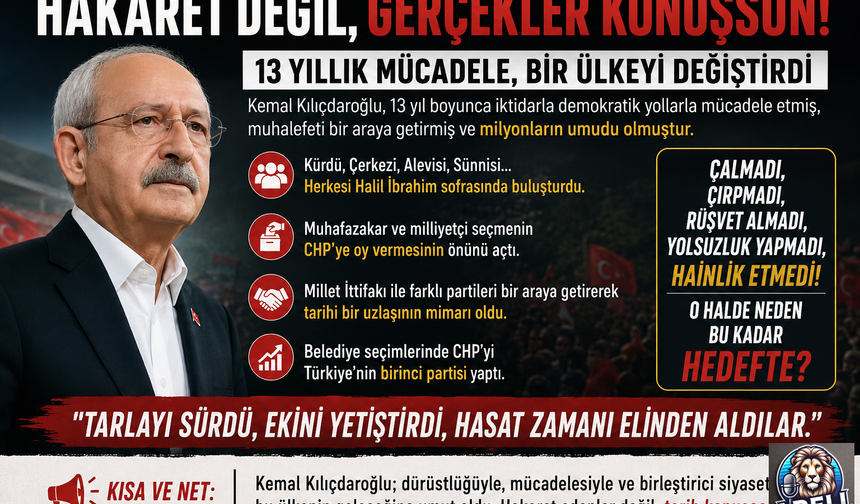 Kemal Kılıçdaroğlu Gerçeği ve Türkiye’de Muhalefetin Dönüşümü