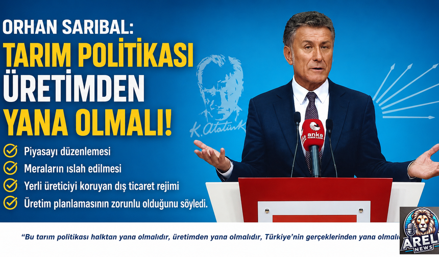 Tarım Politikası Üretimden ve Halktan Yana Olmalı