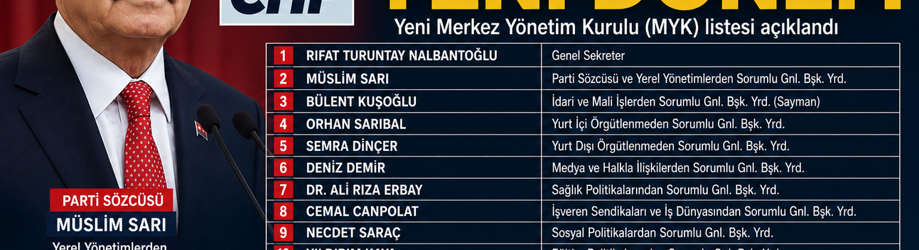 Kılıçdaroğlu MYK'yı Açıkladı: CHP'de Yeni Dönem